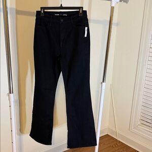 Old Navy Black High-Rise Flare Pants New With Tags